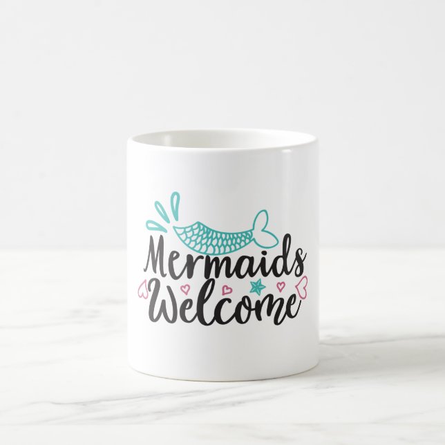 Memaids Welcome Magic Mug (Center)