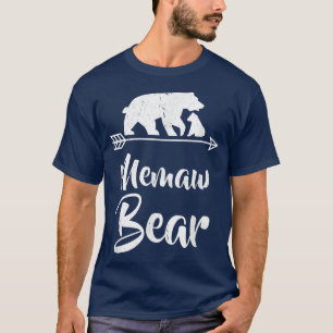 Memaw Bear Matching Family Christmas Costume T-Shirt