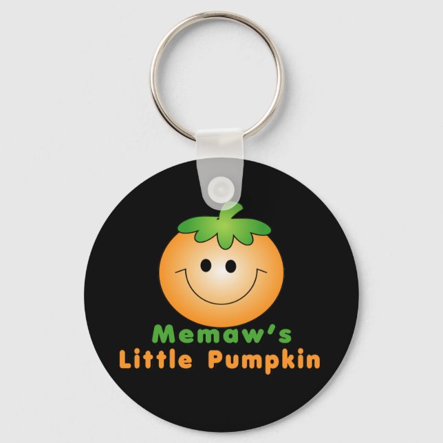 Memaw Little Pumpkin Keychain (Front)