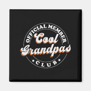 Member Cool Grandpas Club For New Grandfather  Magnet