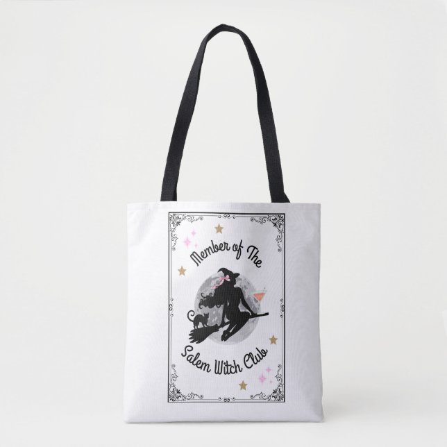 Member of the Salem Witch Club Tote (Front)