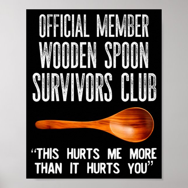 Member Wooden Son Survivors Club This Hurt Me  Poster (Front)