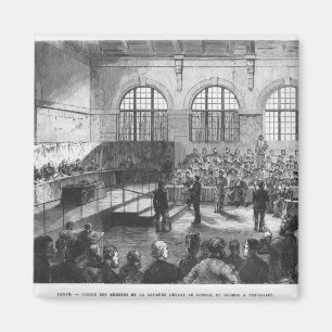 Members of the Commune being court martialled Magnet