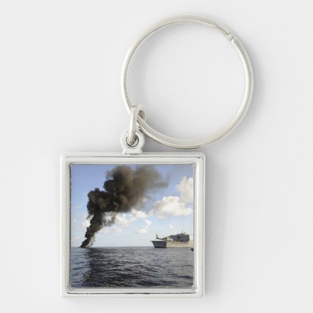 Members of the US Coast Guard Keychain (Front)