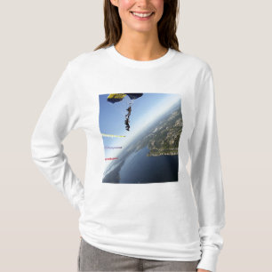 Members of the US Navy Parachute Team T-Shirt