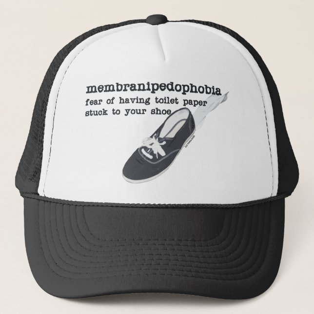 Membranipedophobia Trucker Hat (Front)
