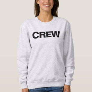 Membre de l'équipage de Sweatshirts de base en gri