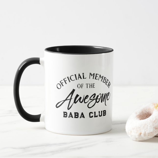 Membre officiel Baba Club Mug (Avec donut)