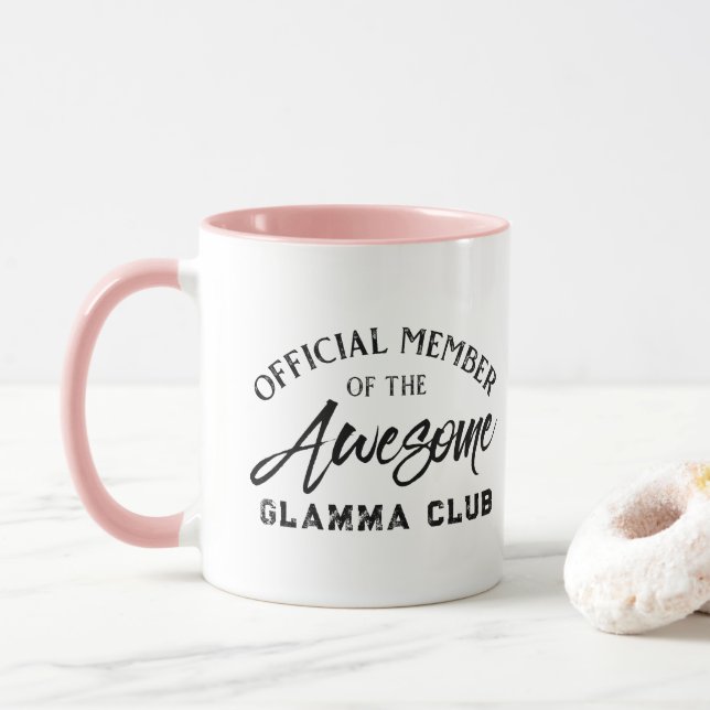Membre officiel Glamma Club Mug (Avec donut)