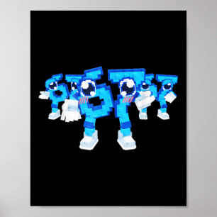 Meme 67 Six Seven 6 7 Steal A Brainrot - Los 67 Poster