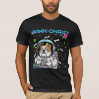 Meme "Barkonaut" Bulldog Funny Astronaut Space
