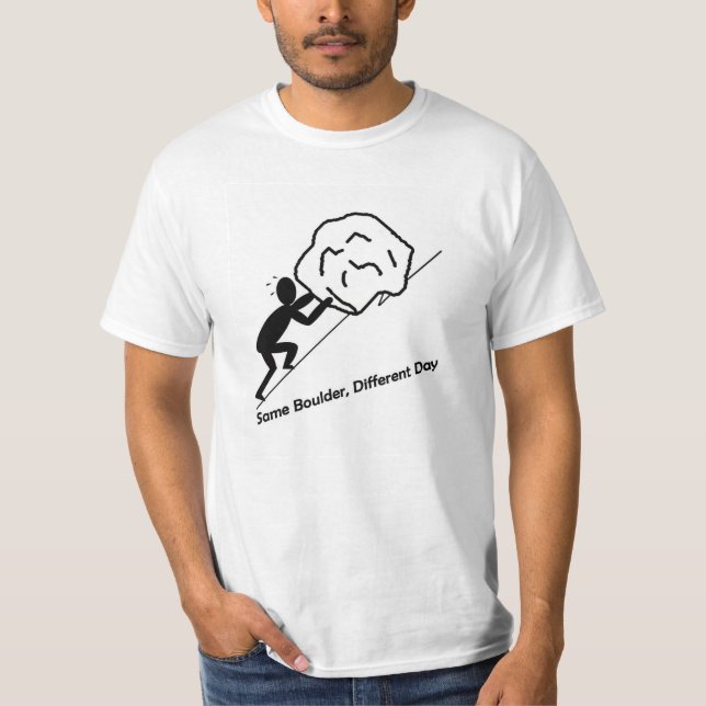 Même Boulder, T-shirt différent de jour (Devant)