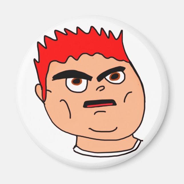 Meme character magnet (Front)