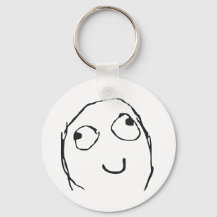 MEME DERP KEYCHAIN