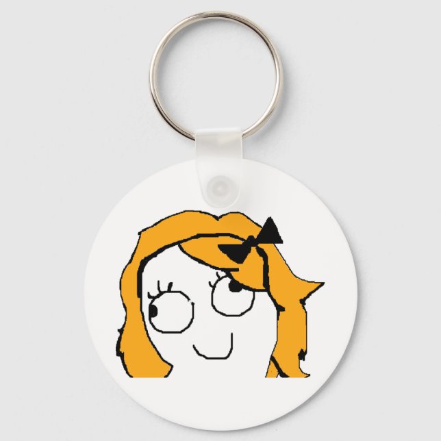 MEME DERPINA KEYCHAIN (Front)