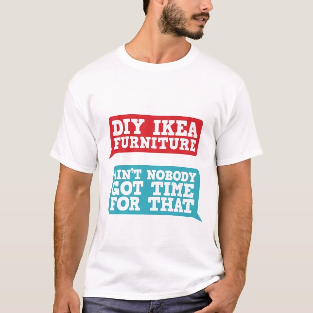 Mème Drôle T-Shirt N'Est Personne N'A Le Temps Pou (Devant)