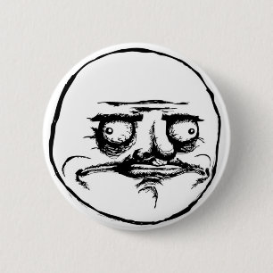Meme Face 2 Inch Round Button