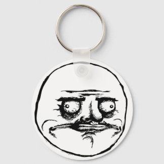 Meme Face Keychain