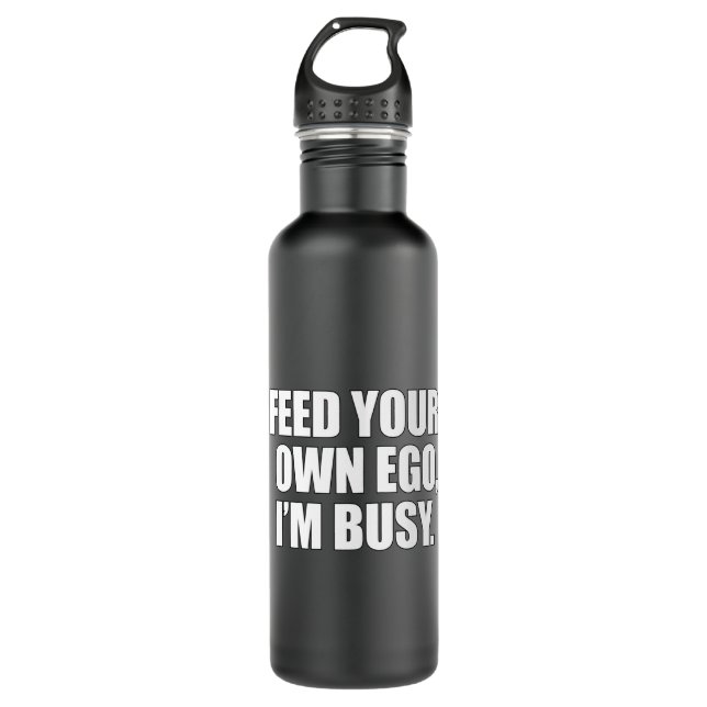 Meme Joke Memes Work Humour Cool Funny Gift Idea 710 Ml Water Bottle (Front)