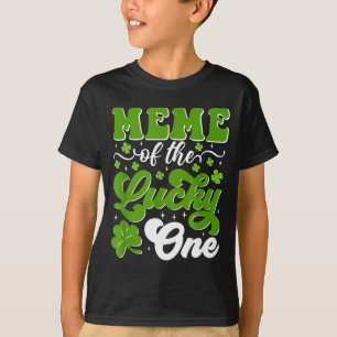 Meme of the lucky one first birthday st patrick's T-Shirt