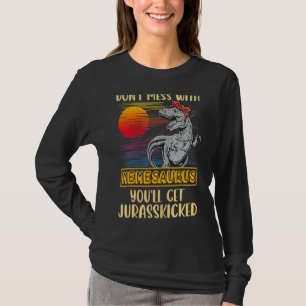 Meme Rex Dinosaurs  Mommy Saurus T-Shirt