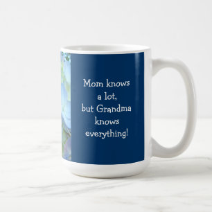 Mémé sait tout ! Mug Hydrangeas