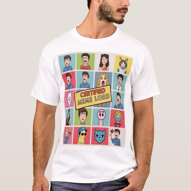 meme t-shirt 2025 -Viral Pop Culture Graphic Tee (Front)
