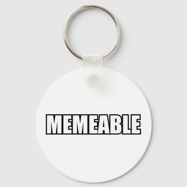 MEMEABLE KEYCHAIN (Front)