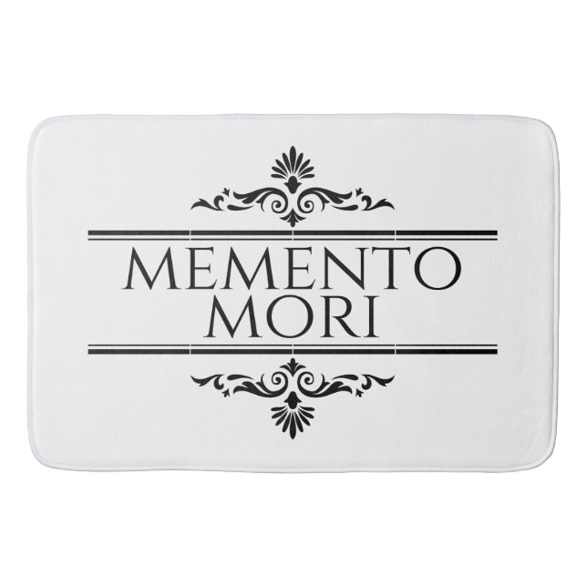 Memento Mori Bath Mat (Front)