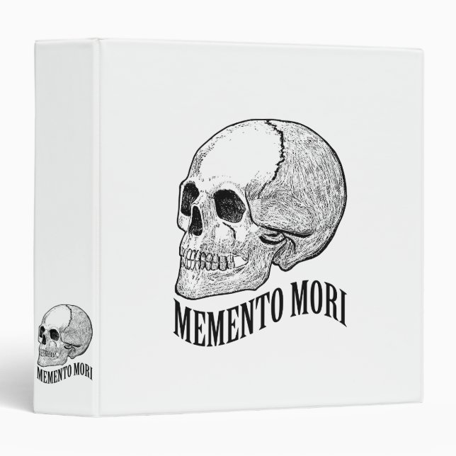 Memento mori binder (Front/Spine)