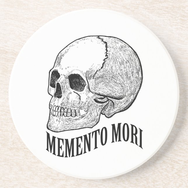 Memento mori coaster (Front)