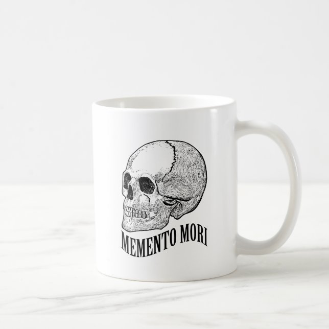 Memento mori coffee mug (Right)