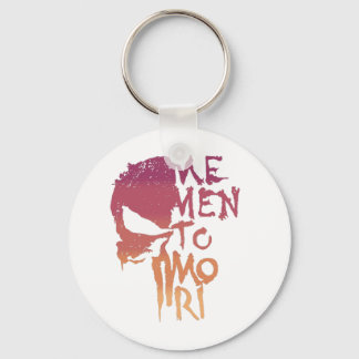Memento Mori design Keychain