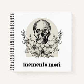 Memento Mori - Journal des puces à couverture rigi