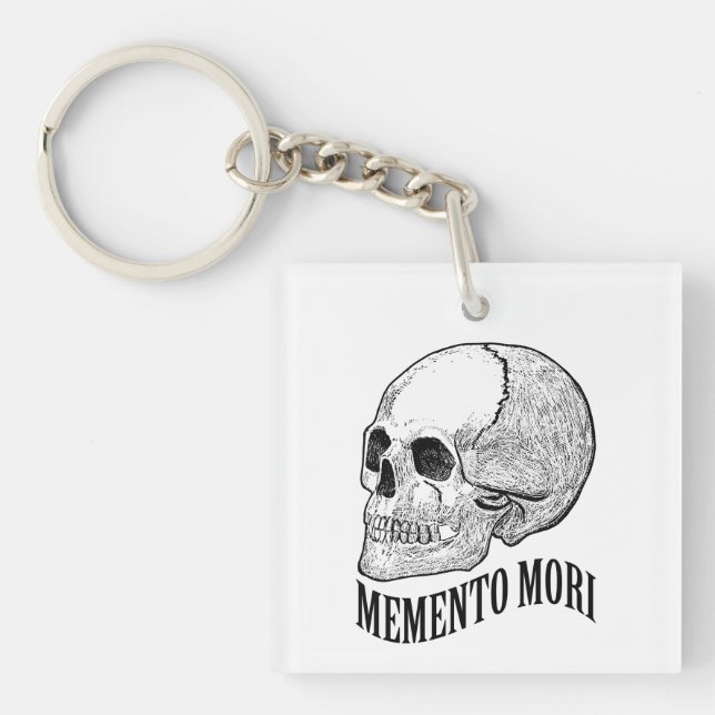 Memento mori keychain (Front)