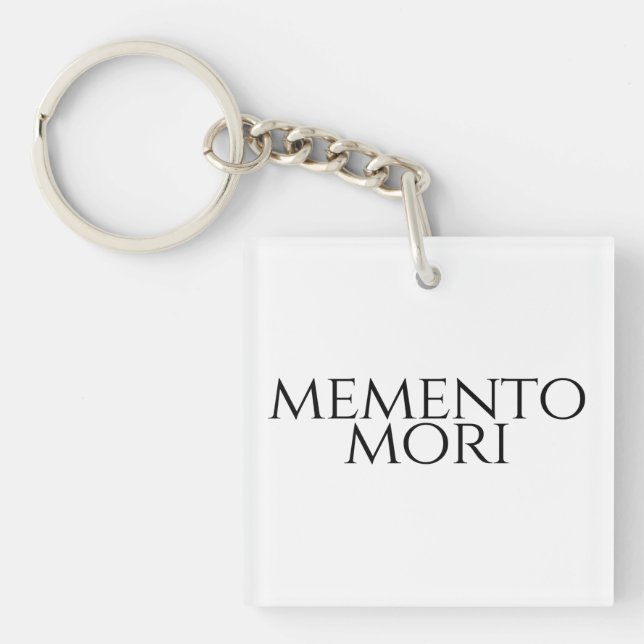 Memento Mori Keychain (Front)
