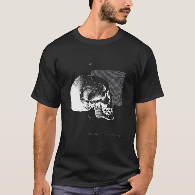 Memento Mori Latin Wisdom for Recovery T-Shirt (Front)