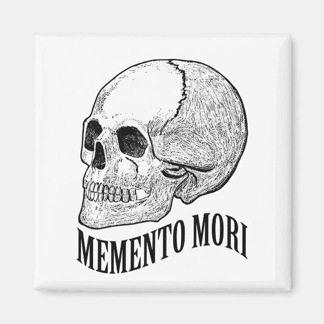 Memento mori magnet (Front)