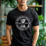 Memento mori memento vivere T-Shirt<br><div class="desc">Memento mori is a Latin phrase meaning 'remember you must die'The basic idea of this philosophy is that if people remember their inescapable deaths, they will lead more sober lives, live in the present, and take advantage of opportunities rather than postpone them 'til “tomorrow.” All of which are mostly good...</div>