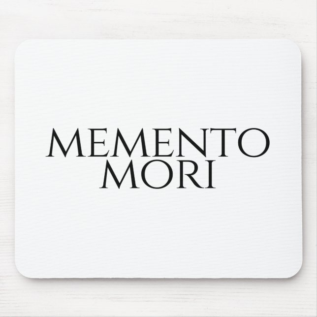 Memento Mori Mouse Pad (Front)