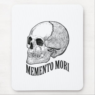 Memento mori mouse pad