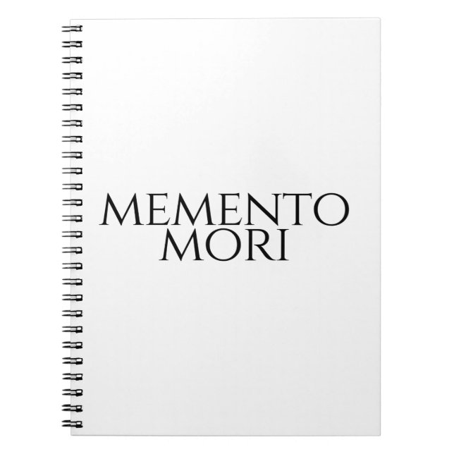 Memento Mori Notebook (Front)