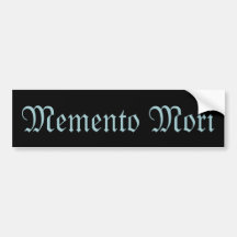Memento Mori (Remember Death) Sticker