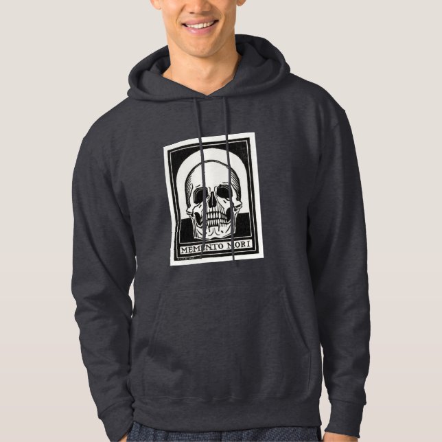 Memento mori - Remembering Death Hoodie (Front)