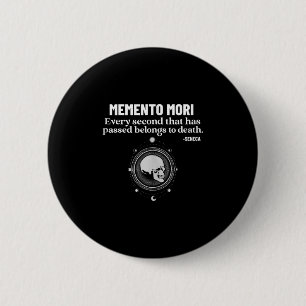 Memento Mori Seneca Stoicism Stoic Philosophy Quot 2 Inch Round Button