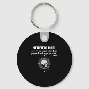 Memento Mori Seneca Stoicism Stoic Philosophy Quot Keychain
