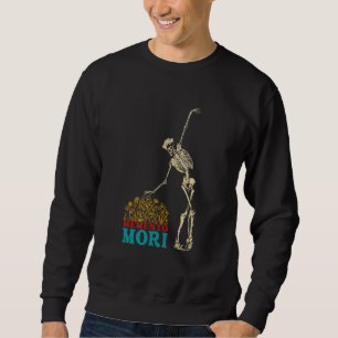 Memento Mori Skeleton Catholic Stoicism Remember D Sweatshirt
