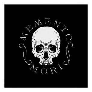 Memento Mori Skull Wall Art