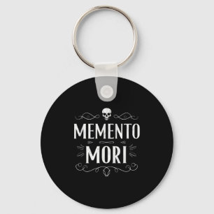 Memento Mori Stoic Mortality Stoicism Philosophy Q Keychain