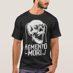 Memento Mori Stoic Stoicism Mortality Philosophy Q T-Shirt